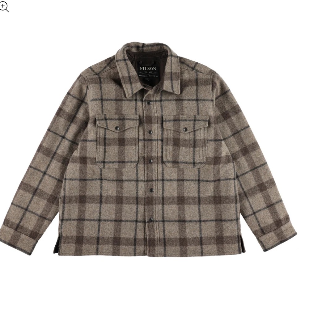 Filson Men's Mackinaw Wool Jacket Medium Tall (long)